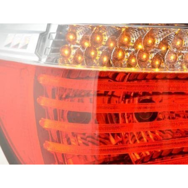 Πίσω Φανάρια LED BMW Σειρά 5 E60 Limo Λευκό Κόκκινο - 2 Τμχ.