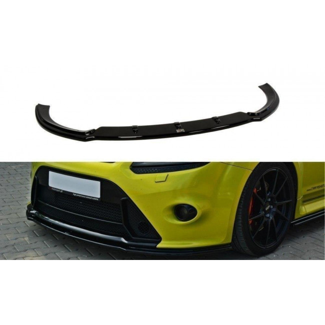 Spoiler / Χειλάκι εμπρός προφυλακτήρα Maxton Design Ford Focus RS Mk2 - Carbon Look - (FO-FO-2-RS-FD2C)