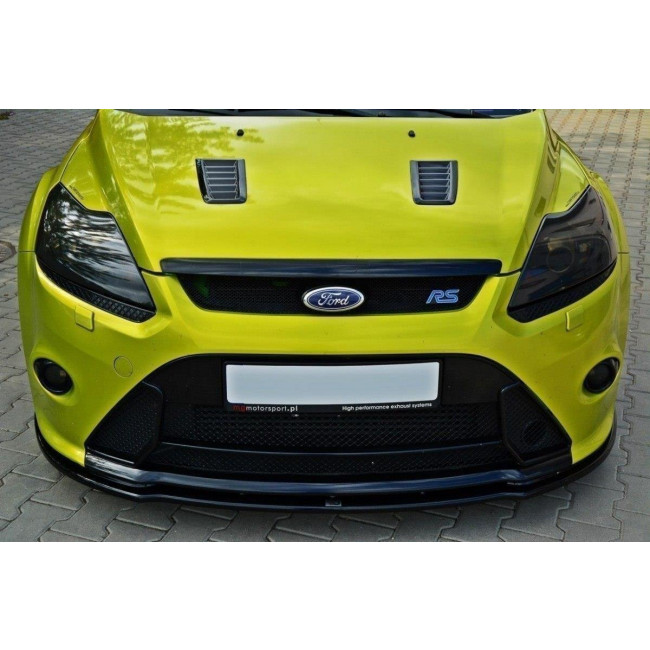 Spoiler / Χειλάκι εμπρός προφυλακτήρα Maxton Design Ford Focus RS Mk2 - Carbon Look - (FO-FO-2-RS-FD2C)