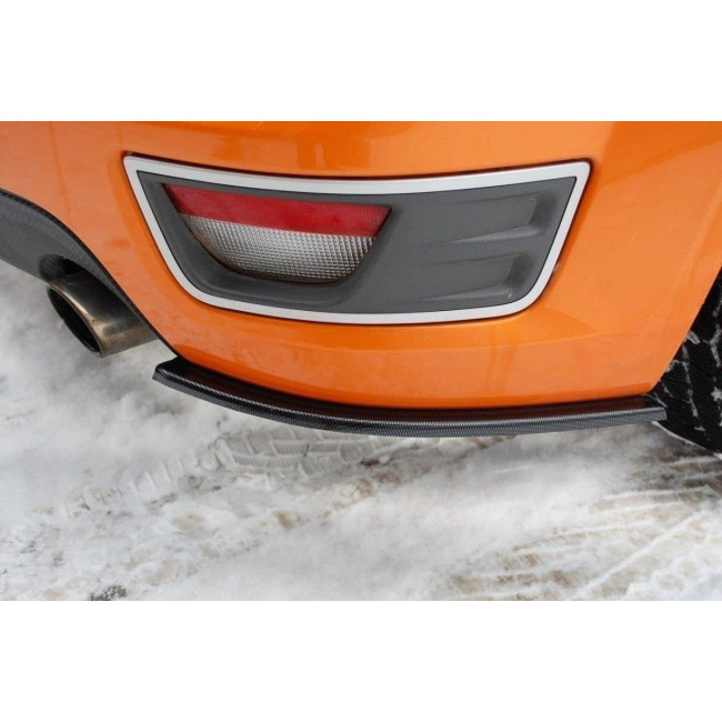 Πλαϊνά πίσω spoiler Maxton Design Ford Focus MK2 ST PREFACE MODEL μαύρο σαγρέ - (FO-FO-2-ST-RSD1T)