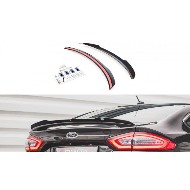 Spoiler / Αεροτομή Maxton Design Ford Mondeo Mk5 - Μαύρο Γυαλιστερό - (FO-MO-5-CAP1G)