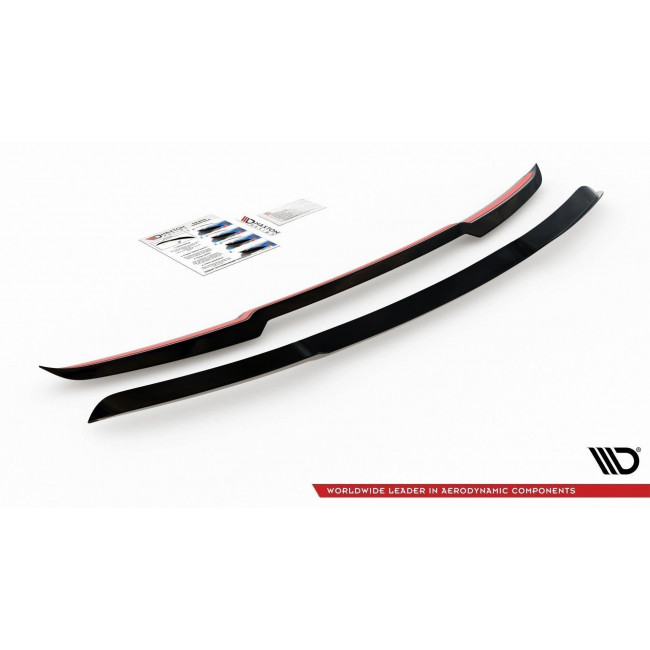 Spoiler / Αεροτομή Maxton Design Ford Mustang GT Mk6 Facelift - Μαύρο Γυαλιστερό - (FO-MU-6F-GT-CAP1G)