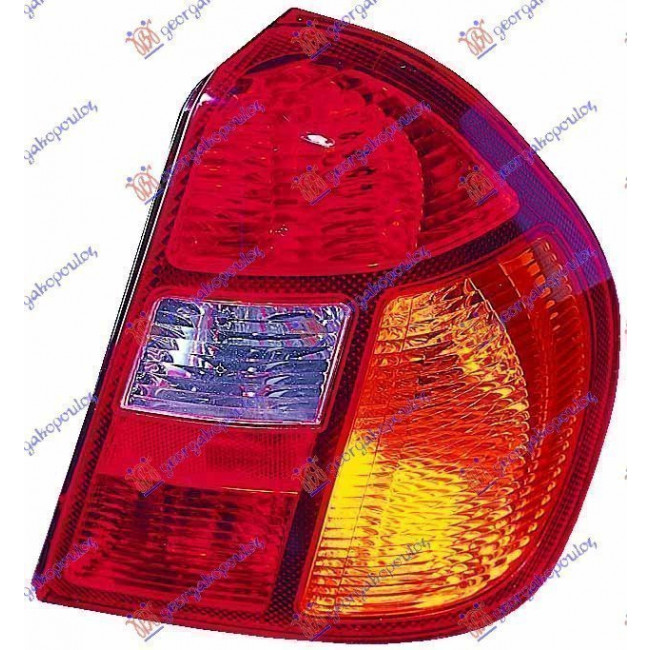 Φανάρι Πίσω (THALIA) Κίτρινο Φλάς (Ε) Δεξί για RENAULT CLIO 98-01 RENAULT CLIO 01-06/CAMPUS 04-/THALIA 01- (7700433744)