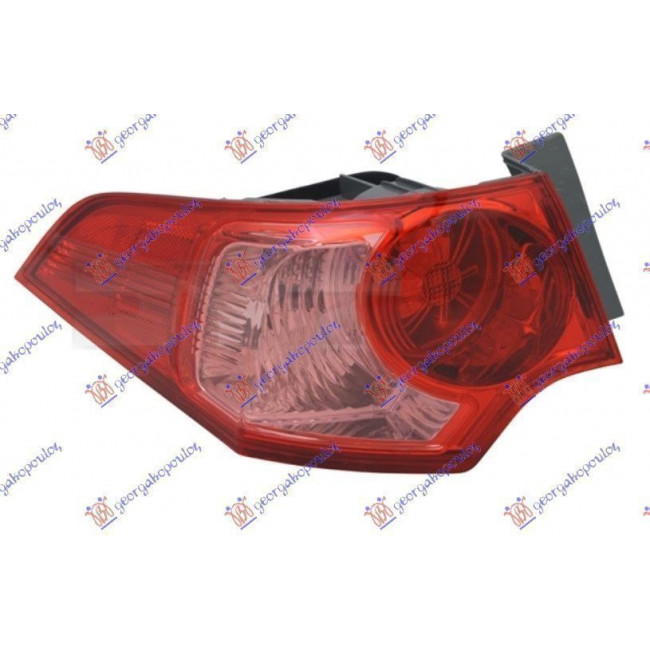 Φανάρι Πίσω Έξω 11- (Ε) Αριστερό - Honda Accord (2008 - 2015) - Κόκκινο - 1 Τμχ. - (33550-TL0-G11)