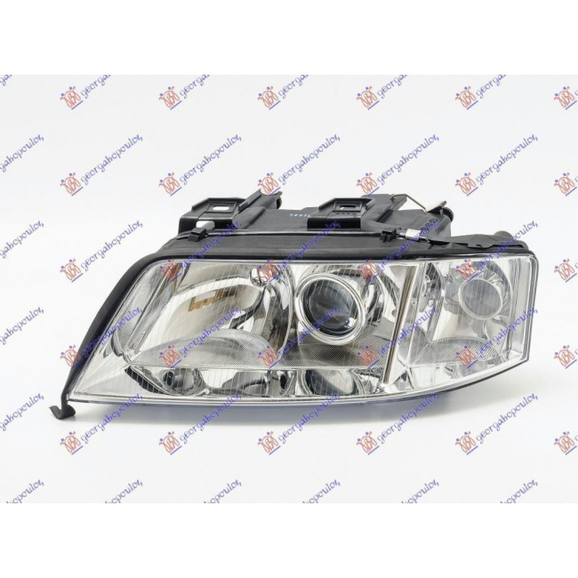 Φανάρι Εμπρός XENON 99-02 (E) (DEPO) Αριστερό για AUDI A6 97-04 (1EL008310071)
