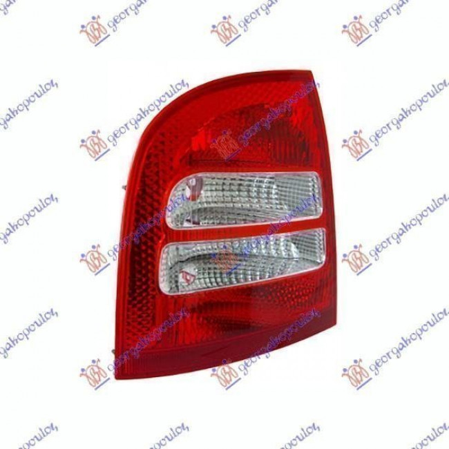 Φανάρι Πίσω 00- (Ε) Αριστερό για SKODA OCTAVIA 4 97-10 (1U6945111C)