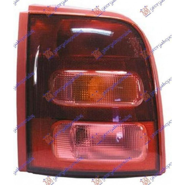 Φανάρι Πίσω (Ε) Αριστερό - Nissan Micra (K11) (2000 - 2002) - Κόκκινο - 1 Τμχ. - (265551F505)