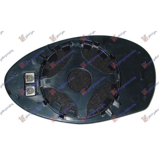 Κρύσταλλο Καθρέφτη Θερμαινόμενος (CONVEX GLASS) Δεξί για ALFA ROMEO 147 00-10 ALFA ROMEO GT 03-10 (71717905)