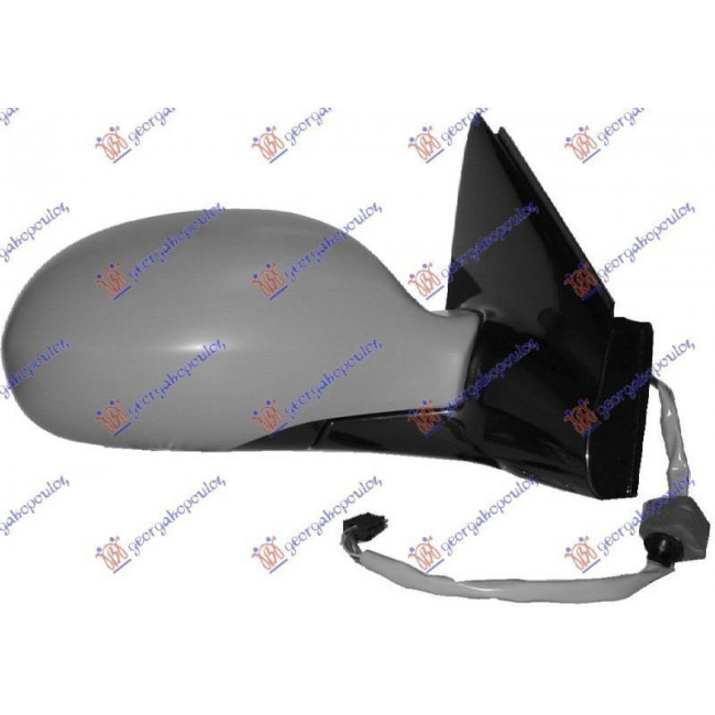 Καθρέφτης Ηλεκτρικός Θερμαινόμενος Primed(με Αισθητήρα) (Α Ποιότητα) (CONVEX GLASS) Δεξί για CITROEN C5 01-04 CITROEN C5 04-08 (8149JC)