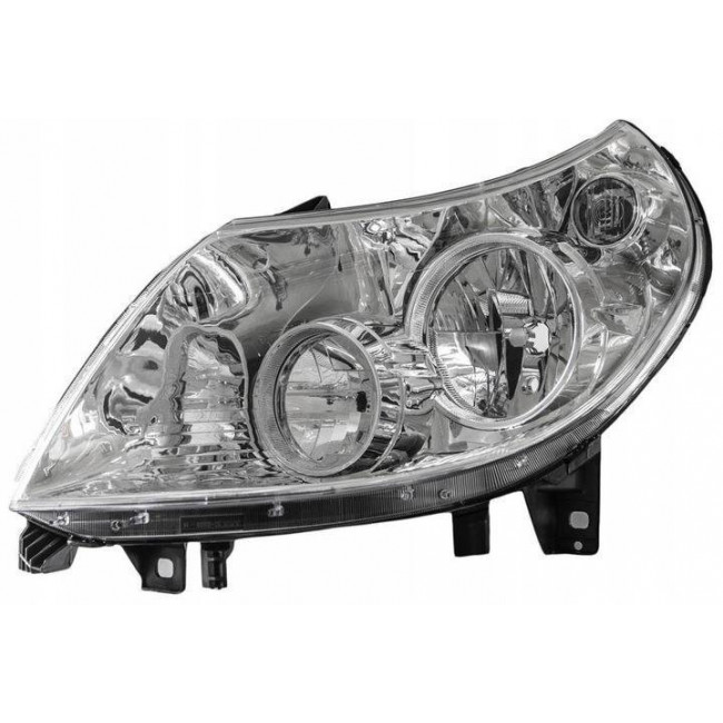 Φανάρι Εμπρός Μηχανικό (H7/H1) (Ε) (DEPO) Αριστερό για CITROEN JUMPER 06-14 (1340664080)