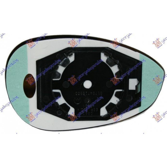Κρύσταλλο Καθρέφτη (CONVEX GLASS) Αριστερό για FIAT 500 07-15 FIAT 500 15- FIAT GRANDE PUNTO 05-12 FIAT PUNTO EVO 09-12 FIAT PUNTO 12- FIAT LINEA 07-13 FIAT LINEA 13-15 (71740496)