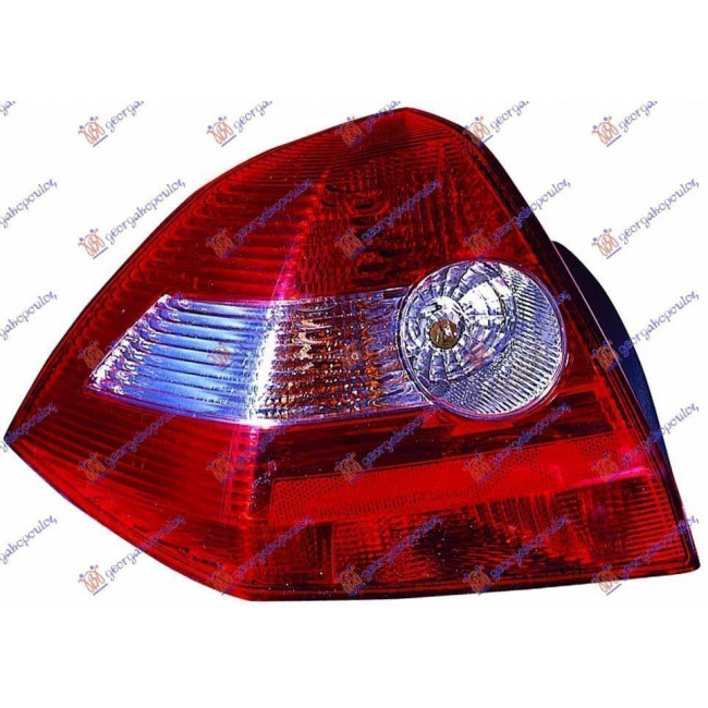 Φανάρι Πίσω SDN (Ε) Αριστερό για RENAULT MEGANE SDN-H/B-L/B 02-05 (8200142681)