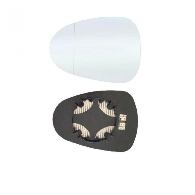 Κρύσταλλο Καθρέφτη -09 Θερμαινόμενος (ASPHERICAL GLASS) Αριστερό για SEAT LEON 05-13 (6J0857521H)