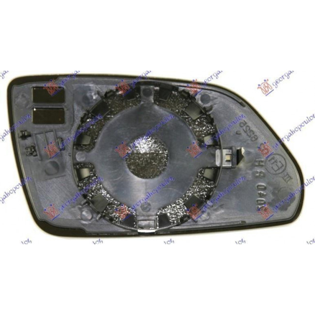 Κρύσταλλο Καθρέφτη (ASPHERICAL GLASS) Αριστερό για SKODA OCTAVIA 5 04-08 VW POLO 05-09 VW CROSS POLO 05-09 (1Z1857521)
