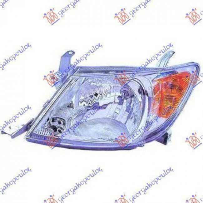 Φανάρι Εμπρός Ηλεκτρικός (Ε) (DEPO) Αριστερό - Toyota HI-LUX 2WD/4WD (2005 - 2009) - 1 Τμχ. - (811500K010)