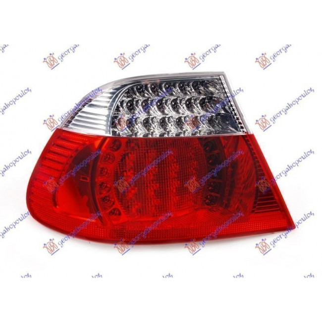 Φανάρι Πίσω Έξω (COUPE) Λευκός (Ε) Αριστερό για BMW SERIES 3 (E46) COUPE/CABRIO 03-06 (63216920699)