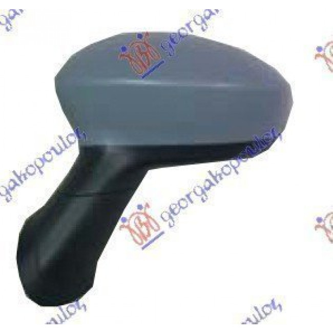 Καθρέφτης Ηλεκτρικός Μαύρος (CONVEX GLASS) Αριστερό για FIAT GRANDE PUNTO 05-12 FIAT PUNTO EVO 09-12 FIAT PUNTO 12- FIAT LINEA 07-13 FIAT LINEA 13-15 (735410432)