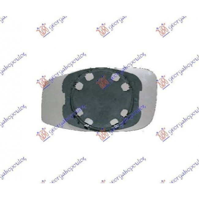 Κρύσταλλο Καθρέφτη -09 (CONVEX GLASS) Δεξί για FIAT IDEA 04-10 FIAT STILO 01-06 LANCIA MUSA 03-13 (71718827)