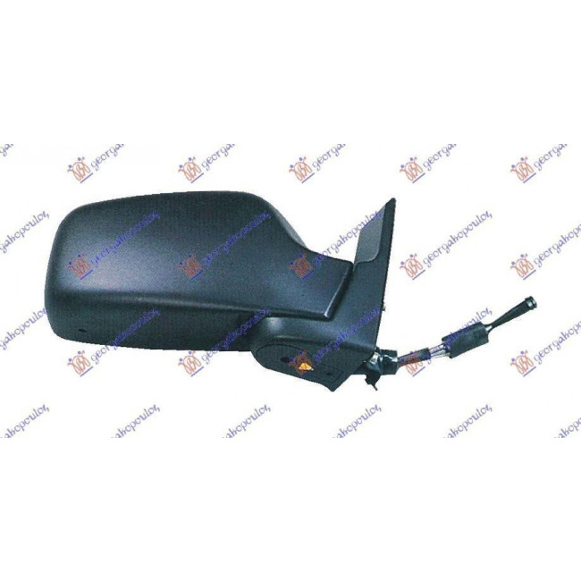 Καθρέφτης Μηχανικός με Ντίζες (Α Ποιότητα) (CONVEX GLASS) Δεξί για CITROEN EVASION 94-02 FIAT ULYSSE 94-02 LANCIA ZETA 94-02 PEUGEOT 806 94-02 (8148CL)