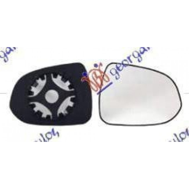 Κρύσταλλο Καθρέφτη -05 (CONVEX GLASS) Δεξί για HONDA JAZZ 01-08 (76203SAAE01)