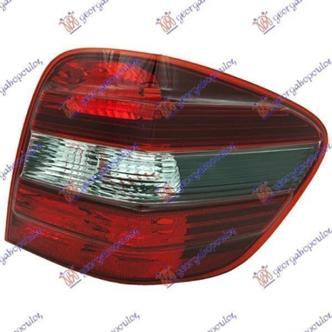 Φανάρι Πίσω -08 ΣΚΟΥΡΟ (Ε) Δεξί για MERCEDES ML (W164) 05-11 (A1648202264)