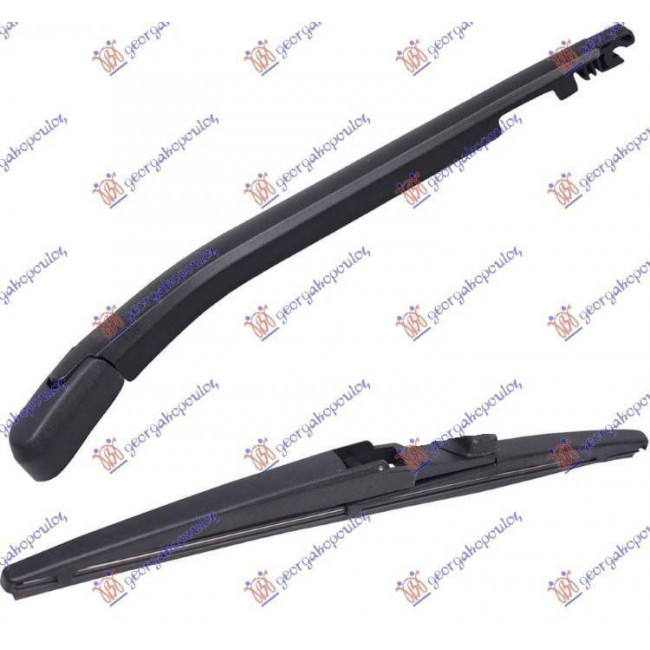 Υαλοκαθαριστήρας Πίσω με Μπράτσο 305mm για DAIHATSU TERIOS 06- (85241-87401)