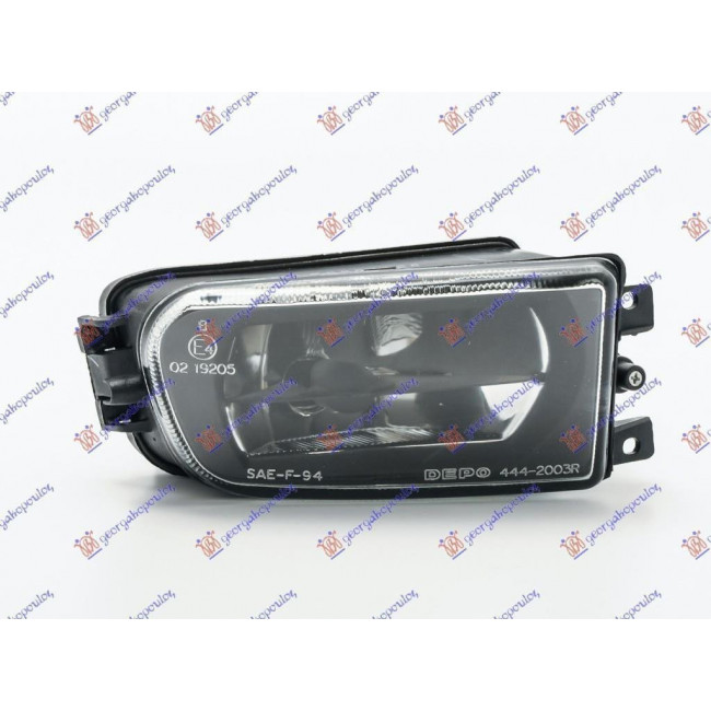 Προβολέας Ομίχλης -00 (ΔΙΑΦανάρι) (Ε) Δεξί για BMW SERIES 5 (E39) 96-02 (63178360576)