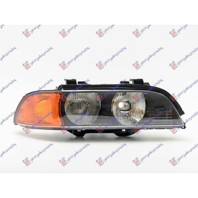 Φανάρι Εμπρός -00 Κίτρινο Φλάς (Ε) (DEPO) Δεξί για BMW SERIES 5 (E39) 96-02 (63128362464)