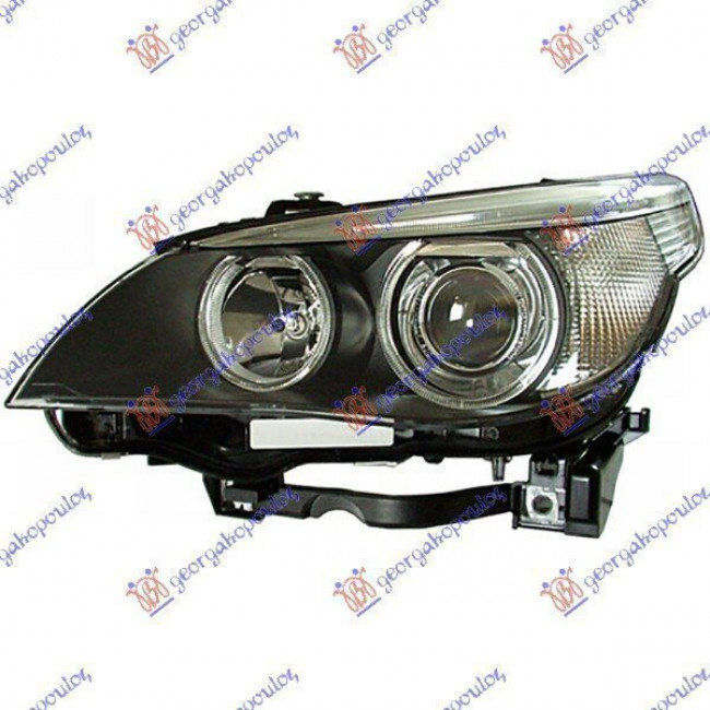 Φανάρι Εμπρός Bi-XENON 05-07 (Ε) (TYC) Αριστερό για BMW SERIES 5 (E60/61) 03-10 (63127160193)