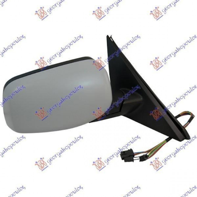 Καθρέφτης Ηλεκτρινός Θερμαινόμενος Βαφόμενος Ανακλυώμενος με Μνήμη (Α Ποιότητα) (ASPHERICAL GLASS) Δεξί για BMW SERIES 5 (E60/61) 03-10 (51167189492)