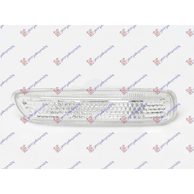Φλάς Φτερού Λευκό (Ε) Αριστερό για BMW SERIES 3 (E46) SDN 99-02 BMW SERIES 3 (E46) COUPE/CABRIO 99-03 BMW SERIES 3 (E46) COMPACT 01-05 (63132228591)