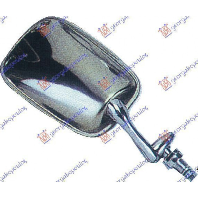 Καθρέφτης Μηχανικός με Χερούλι (Α Ποιότητα) (FLAT GLASS) Δεξί για VW BEETLE 1200-1300 (113857514D)