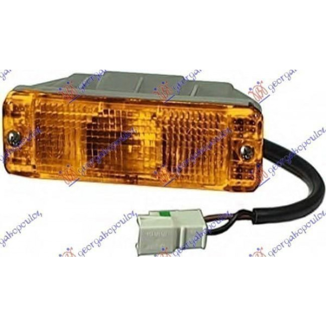 Φλάς Εμπρός (E) για VW GOLF I 77-83 VW GOLF II 84-88 VW JETTA 84-91 VW POLO - AUDI 50 82-90 VW CADDY 79-95 (161953055A)