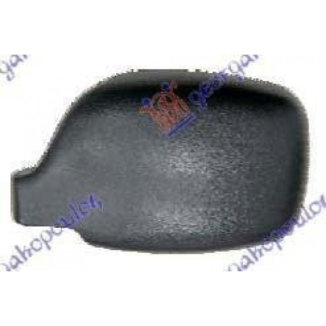 Καπάκι Καθρέφτη Μαύρο Αριστερό για NISSAN KUBISTAR 03-09 RENAULT KANGOO 03-08 (96374-00QAD)