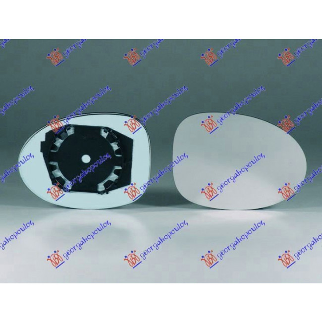 Κρύσταλλο Καθρέφτη Δεξί για RENAULT TWINGO 92-98 RENAULT TWINGO 98-00 RENAULT TWINGO 00-07 (7701036390)