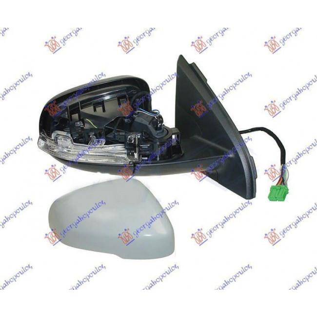 Καθρέφτης Ηλεκτρινός Θερμαινόμενος Βαφόμενος Ανακλυώμενος με Μνήμη (μεΦλάς&Φώς ΑΣΦ.) (Α Ποιότητα) (ASPHERICAL GLASS) Δεξί για VOLVO S60/V60 10-13 VOLVO S60/V60 13-16 (31402636)