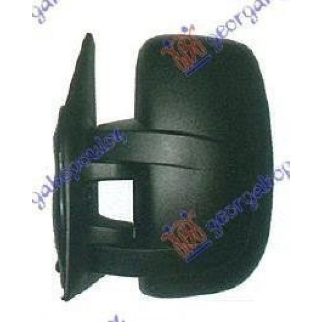 Καθρέφτης Μηχανικός Χειροκίνητος 03- (CONVEX GLASS) Αριστερό για NISSAN INTERSTAR 02-09 OPEL MOVANO 98-09 RENAULT MASTER/MASCOTT 98-09 (4405174)