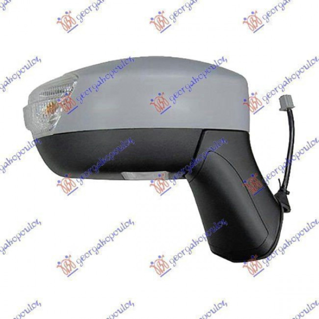 Καθρέφτης Ηλεκτρικός Θερμαινόμενος Ανακλυώμενος Βαφόμενος (Με Φλάς&Φώς ΑΣΦ (ASPHERICAL GLASS) Δεξί για FORD KUGA 08-13 (1543270)