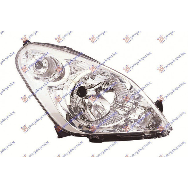 Φανάρι Εμπρός Ηλεκτρικός (Ε) (με Μοτέρ) (DEPO) Δεξί για SUZUKI SPLASH 07-13 (35120-51K00-000)