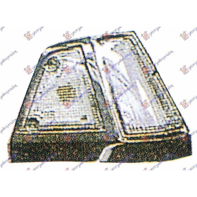 Γωνία Φλάς (Ε) Αριστερό για HONDA CIVIC SEDAN 84-85 (34350-SB4-741)