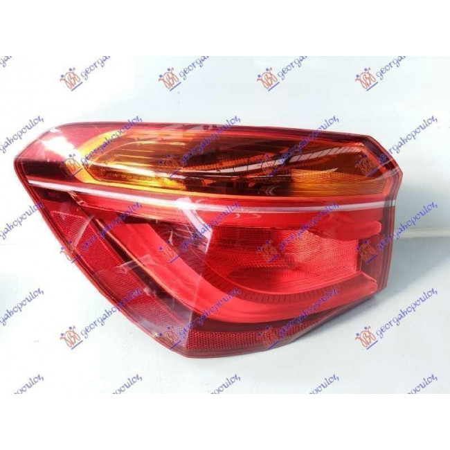 Φανάρι Πίσω Έξω LED (Γ) Αριστερό - BMW X1 (F48) (2015 - 2019) - Κόκκινο - 1 Τμχ. - (63217350715)