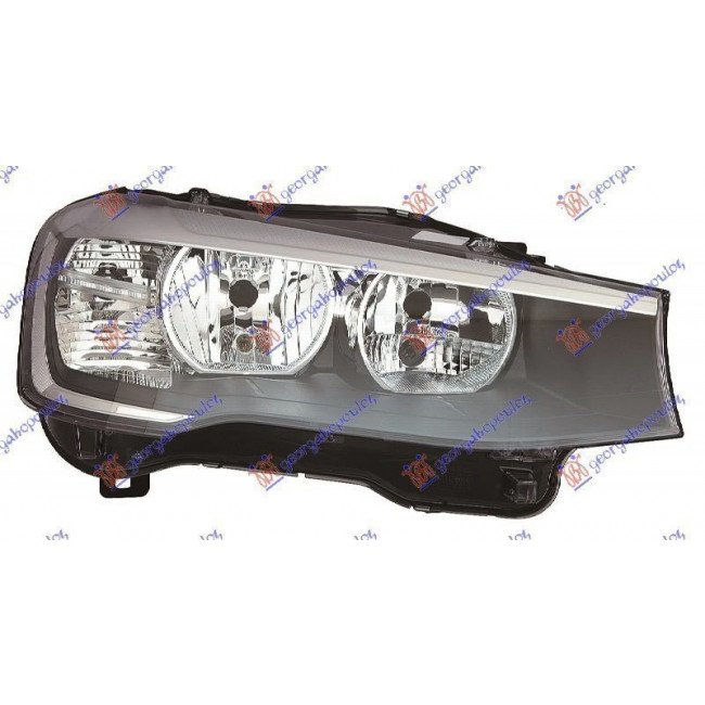 Φανάρι Εμπρός Ηλεκτρικός (Ε) (με Μοτέρ) (DEPO) Δεξί για BMW X3 (F25) 14-17 BMW X4 (F26) 14-18 (63117334078)