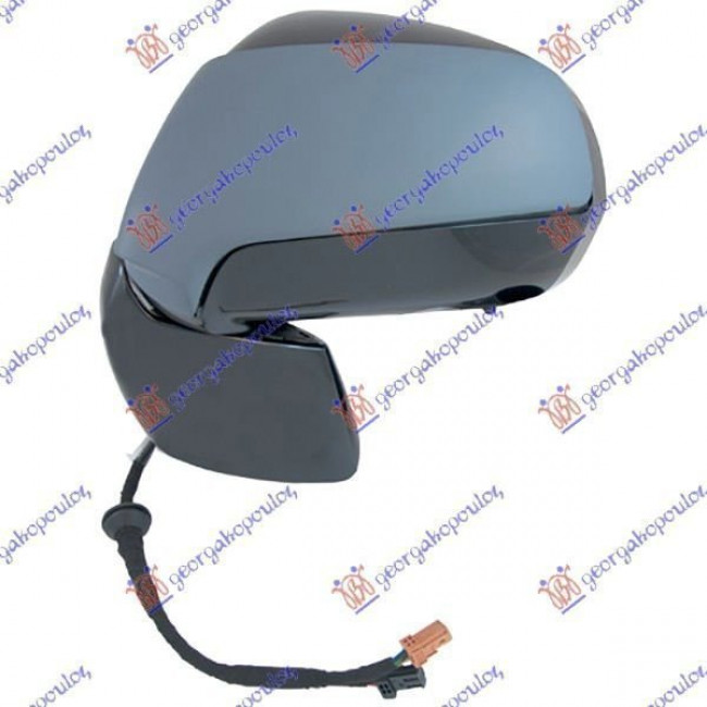 Καθρέφτης Ηλεκτρικός Θερμαινόμενος Ανακλυώμενος Βαφόμενος (Μ/Φώς Ασφαλείας) (Α Ποιότητα) (CONVEX GLASS) Αριστερό για CITROEN C3 PICASSO 09-12 CITROEN C3 PICASSO 12-16 (8153XS)