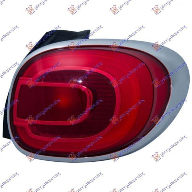 Φανάρι Πίσω (Γ) Δεξί για FIAT 500 L 12-17 (51883571)