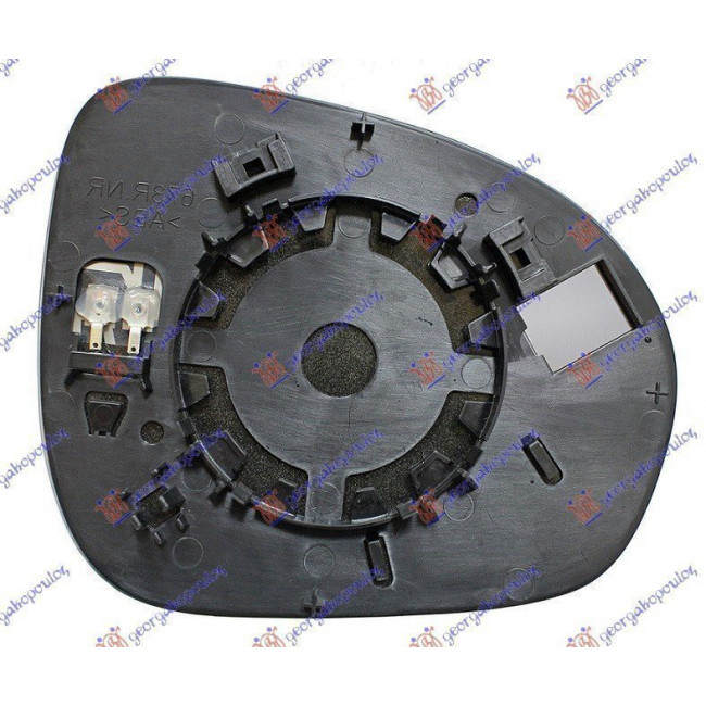 Κρύσταλλο Καθρέφτη Θερμαινόμενος (CONVEX GLASS) Αριστερό για FIAT 500 X 15-19 FIAT 500 X 19- (71777999)