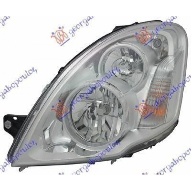 Φανάρι Εμπρός Ηλεκτρικός (Ε) (DEPO) Αριστερό για IVECO DAILY 11-14 (5801375416)