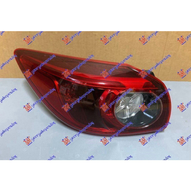Φανάρι Πίσω 5Π Έξω LED (Ε) Αριστερό για MAZDA 3 SDN-H/B (BM) 13-16 (B45D51160C)