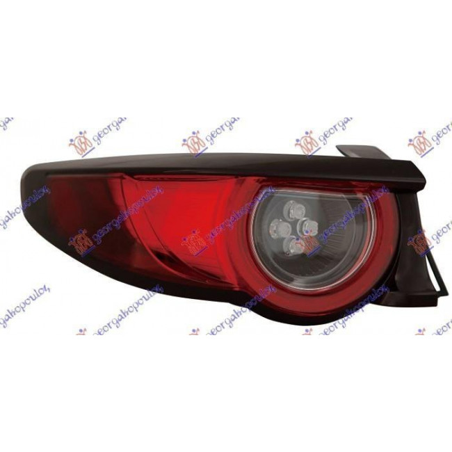 Φανάρι Πίσω Έξω (Ε) Αριστερό για MAZDA 3 H/B 19- (B0L651160)