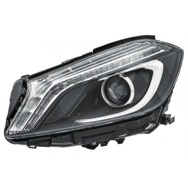 Φανάρι Εμπρός Bi-XENON Με Φώς Ημέρας LED (HELLA) Αριστερό για MERCEDES A CLASS (W176) 12-15 (A1768202761)