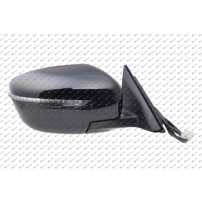 Καθρέφτης Ηλεκτρικός Θερμαινόμενος Βαφόμενος Ανακλυώμενος (Με Φλάς (Α Ποιότητα) (CONVEX GLASS) Δεξί για NISSAN X-TRAIL 14-17 (96301-4CC6A)